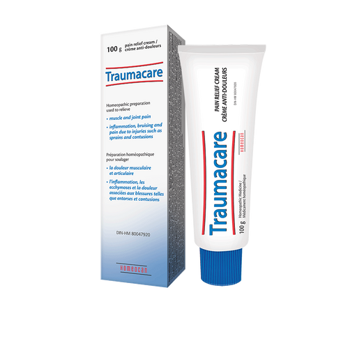 Homeocan Traumacare Cream 100g. For Muscle & Joint Pain, Inflammation, Bruising