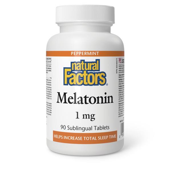 Natural Factors Melatonin 1mg 90 tablets | YourGoodHealth