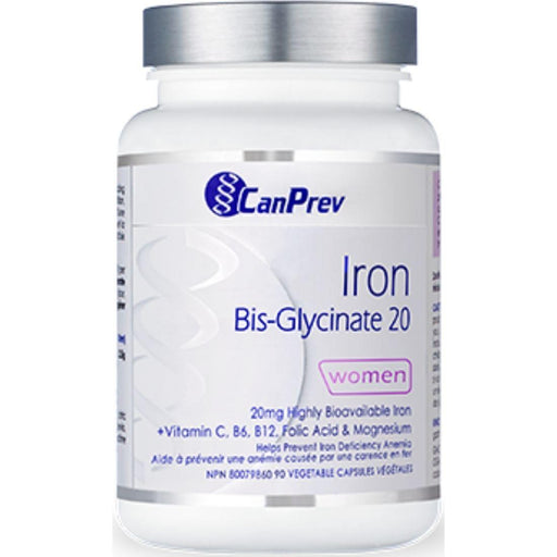 CanPrev Iron Bisglycinate 20 | YourGoodHealth