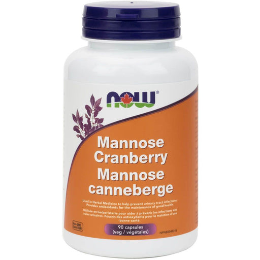 NOW Mannose Cranberry 90Capsules | YourGoodHealth
