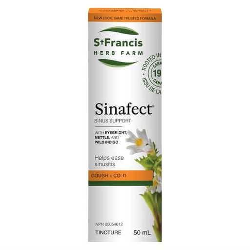 St Francis Sinafect 50ml. For Acute and Chronic Sinusitus
