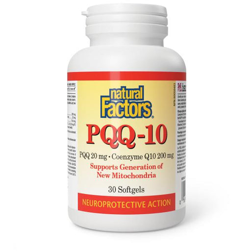 Natural Factors PQQ-10 CoQ10 200mg | Your Good Health