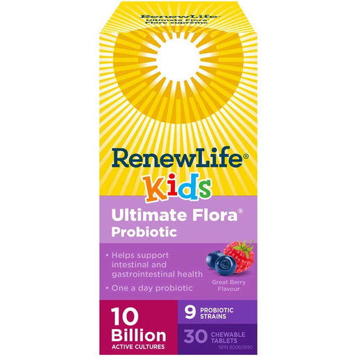 Renew Life Ultimate Flora Kids Probiotic 30 caps | YourGoodHealth