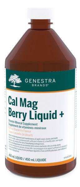 Genestra Cal/Mag Berry Liquid+ 450 ml | YourGoodHealth