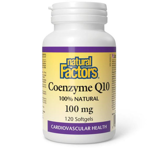 Natural Factors Coenzyme Q10 100 mg 120 capsules | YourGoodHealth