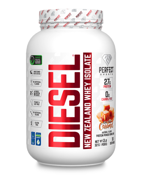 Diesel Whey Protein Salted Caramel 2lb | YourGoodHealth