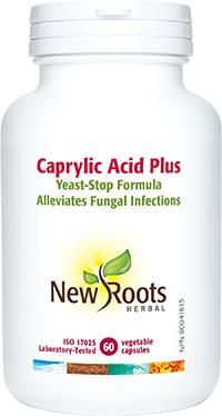 New Roots Caprylic Acid Plus 60 Capsules | YourGoodHealth