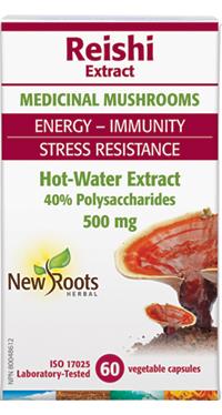 New Roots Reishi Extract 60 Capsules | YourGoodHealth