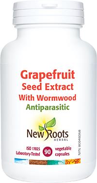 New Roots Grapefruit Seed Extract with Wormwood 90 Caps | YourGoodHealth
