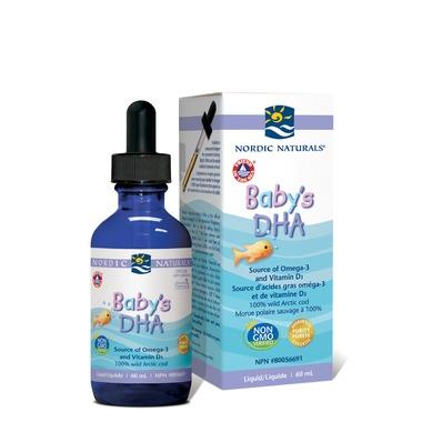 Nordic Naturals Baby DHA Drops. For Brain, Eye and Nerve Health
