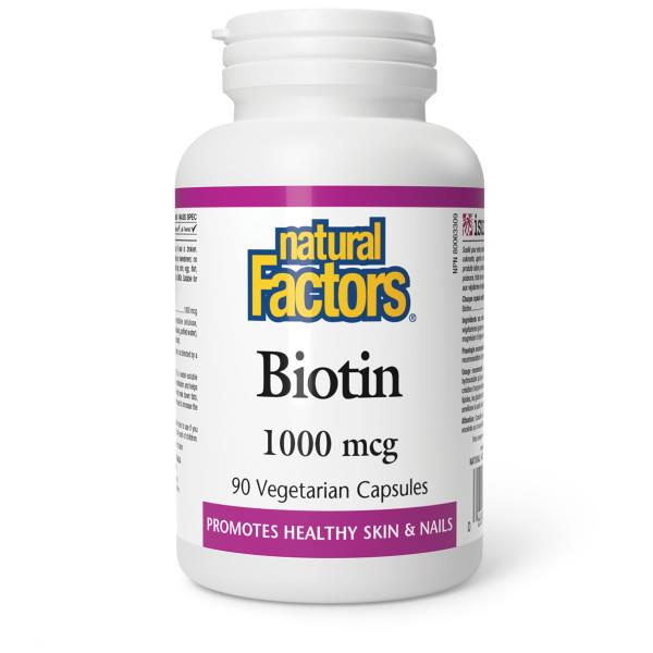 Natural Factors Biotin 1000mcg | YourGoodHealth