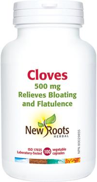New Roots Cloves 500mg 100 Capsules | YourGoodHealth