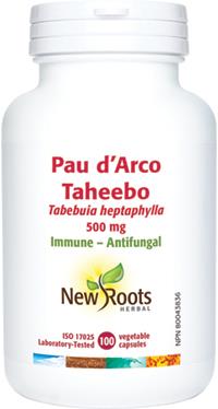 New Roots Pau D'Arco 100 Capsules | YourGoodHealth