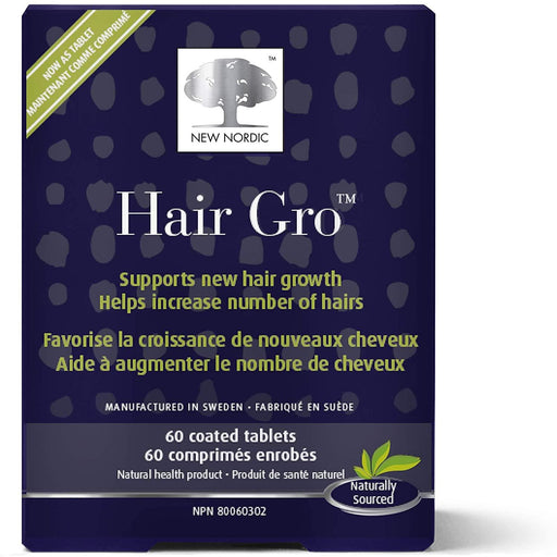 New Nordic Hair Gro 60 Tablets | YourGoodHealth