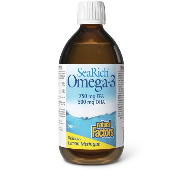 SeaRich Omega-3 Lemon 500ml | YourGoodHealth