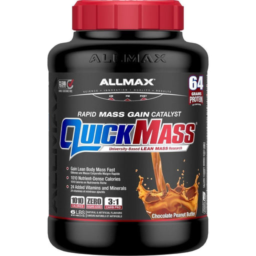 Allmax Quickmass Peanut But Choc 6lb | YourGoodHealth