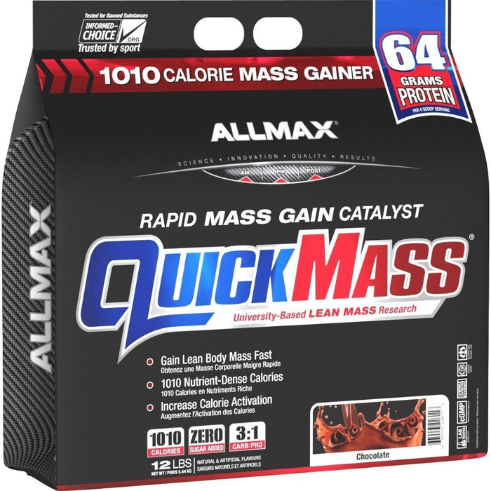 Allmax Quickmass Chocolate 12lb | YourGoodHealth