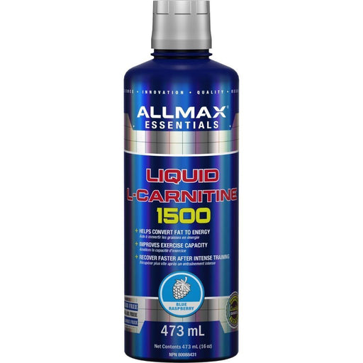 Allmax Liquid Carnitine Blue Raspberry | YourGoodHealth