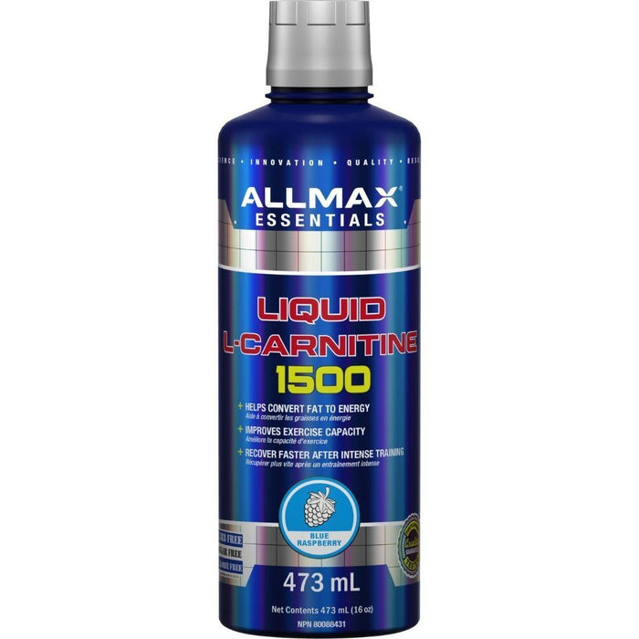 Allmax Liquid Carnitine Blue Raspberry | YourGoodHealth