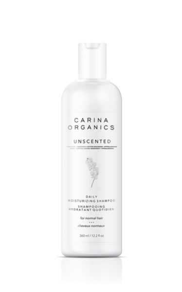 Carina Organics Unscented Daily Moisturizing Shampoo