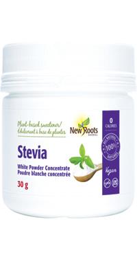 New Roots Stevia White Powder Concentrate 30 g | YourGoodHealth