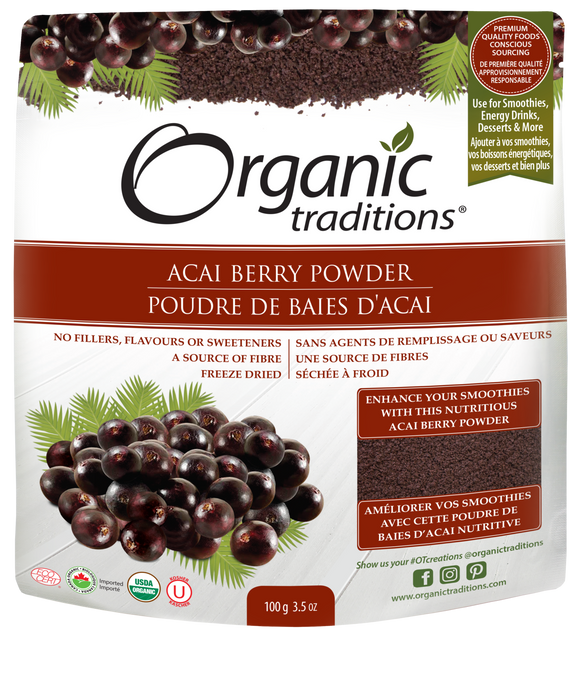 Organic Traditions Acai Berry Powder 100grams