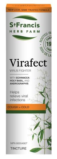 St Francis Virafect 50ml. For Respiratory Infections, Sore Throat and Fever