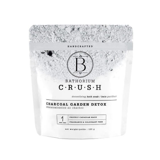 Bathorium Bath Charcoal Garden Detox C·R·U·S·H