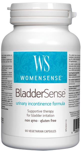 WomenSense BladderSense 90 Veg Capsules. For Bladder Irritation, Urinary Incontinence, Overactive Bladder and Urinary Frequency