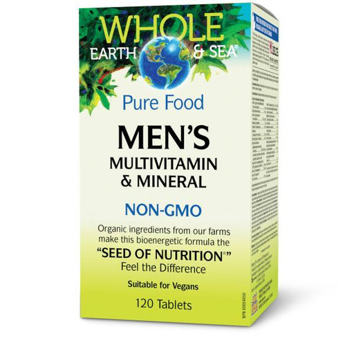 Whole Earth & Sea Mens Multi Vitamin 120tabs | YourGoodHealth