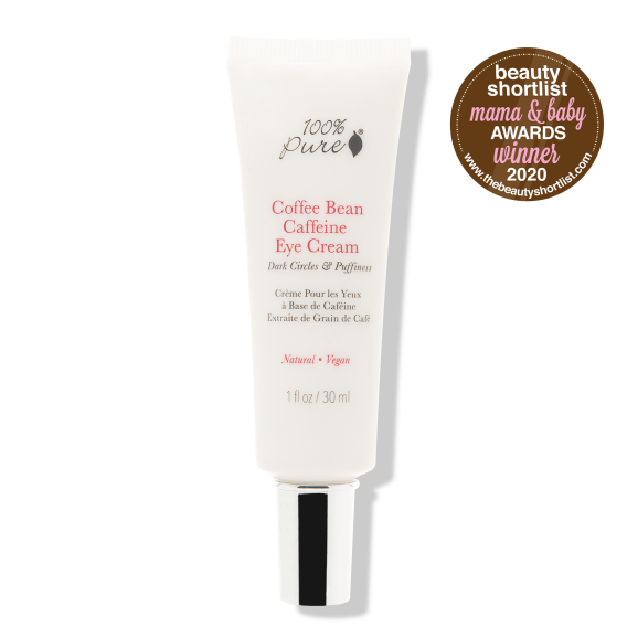 100% Pure Coffee Eye Cream. Reduces Dark Circles and Puffiness.