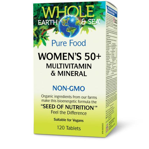 Whole Earth & Sea Women’s 50+ Multivitamin 120 tablets | YourGoodHealth