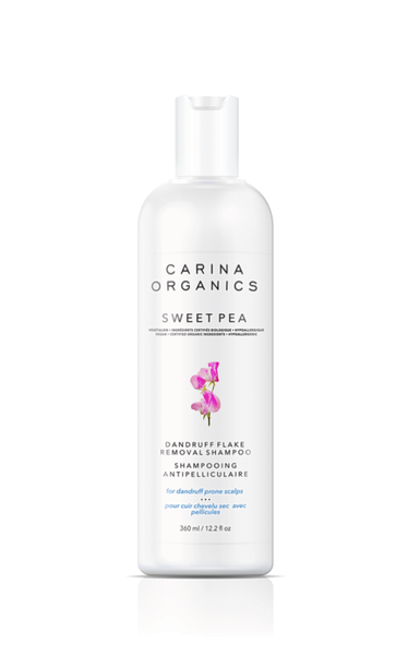 Carina Organics Sweet Pea Dandruff Flake Removal Shampoo