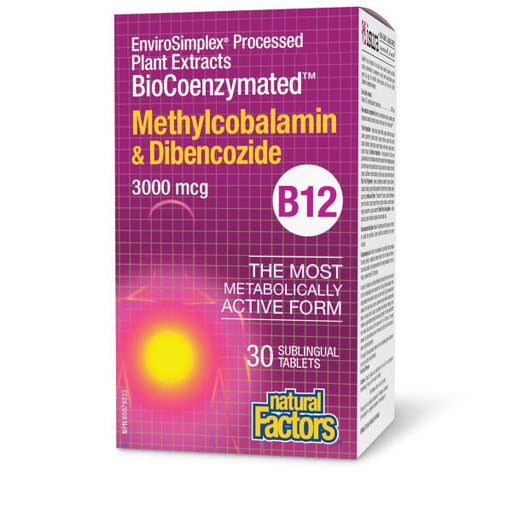 Natural Factors Methylcobalamin & Dibencozide | YourGoodHealth