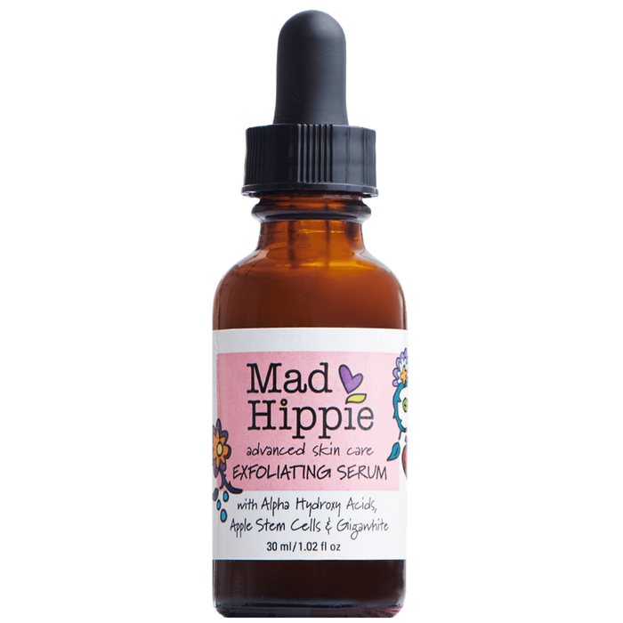Mad Hippie Exfoliating Serum. Reduces the appearance of skin discolouration and wrinkles