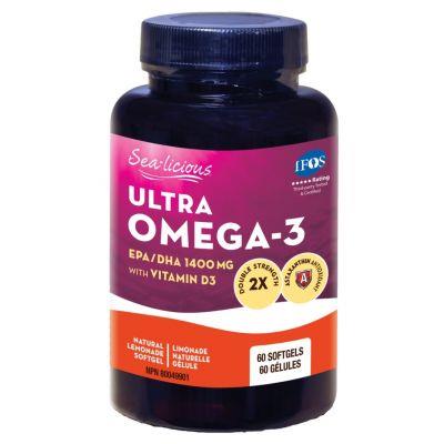 Sealicious Ultra Omega with D 60caps | YourGoodHealth