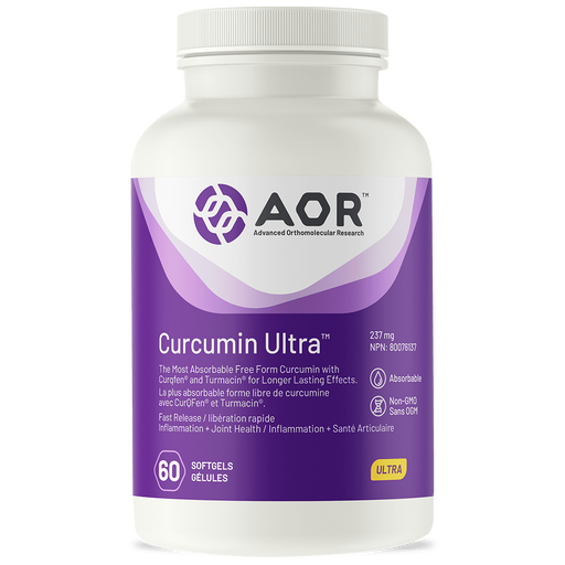 AOR Curcumin Ultra 60capsules. For Chronic Pain & Arthritis