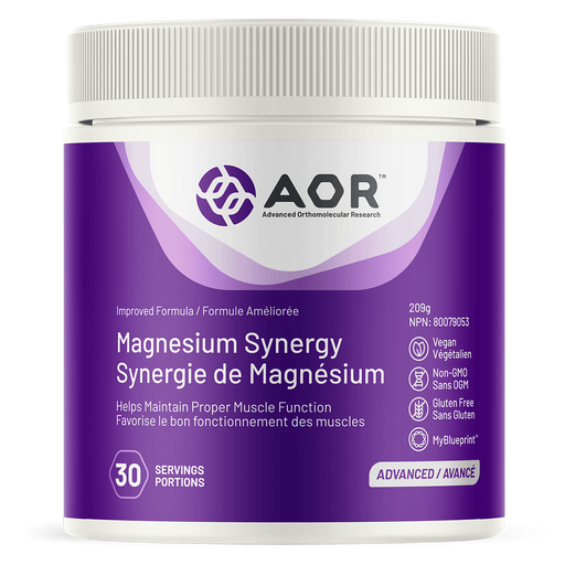 AOR Magnesium Synergy 30 Servings 250grams