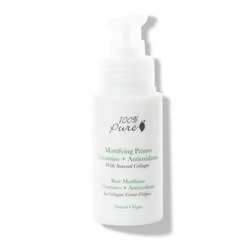 100% Pure Primer Mattifying. Fills in Lines and keeps Shine Away