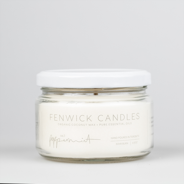 Fenwick Peppermint Candle 6.5oz