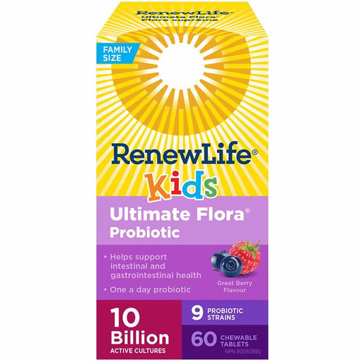 Renew Life Ultimate Flora Kids Probiotic 60caps | YourGoodHealth