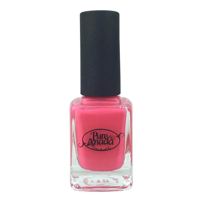Pure Anada Nail Polish Poolside Pink 12 ml. Does not contain the top 5 most toxic ingredients