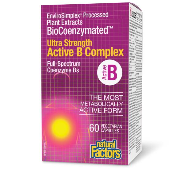Natural Factors UltraStrength Active B | YourGoodHealth