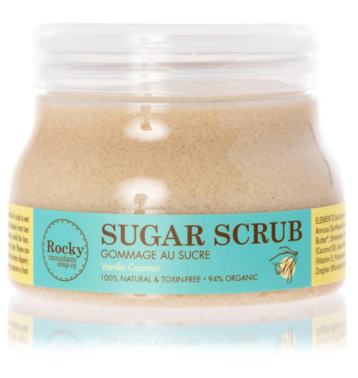 Rocky Mountain Sugar Body Scrub Vanilla Coconut