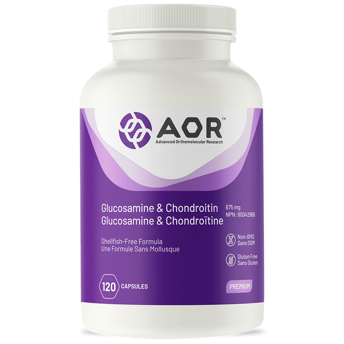 AOR Glucosamine Chondroitin 120capsules. For Joint Pain & Arthritis