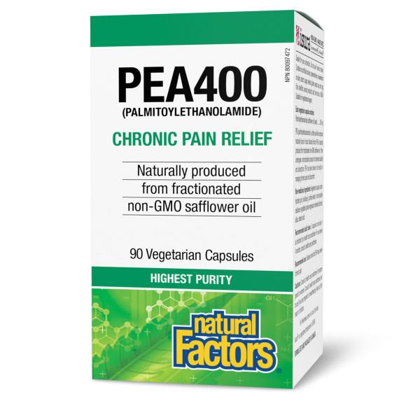 Pain Relief Natural Factors PEA400 | YourGoodHealth