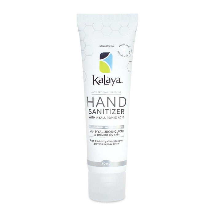 Kalaya Hand Sanitizer 60ml. With Hyaluronic Acid to prevent Dry Skin