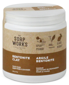 Soap Works Bentonite Clay 454g. For Facials
