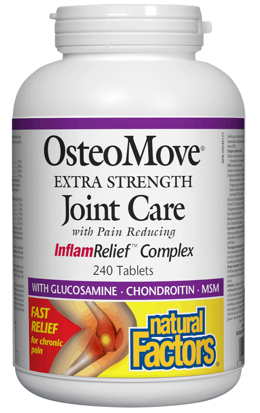 Natural Factors OsteoMove Extra Strength Joint Care 240 tablets