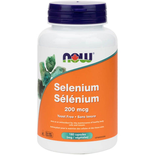 NOW Selenium 200mcg 180 Capsules | YourGoodHealth